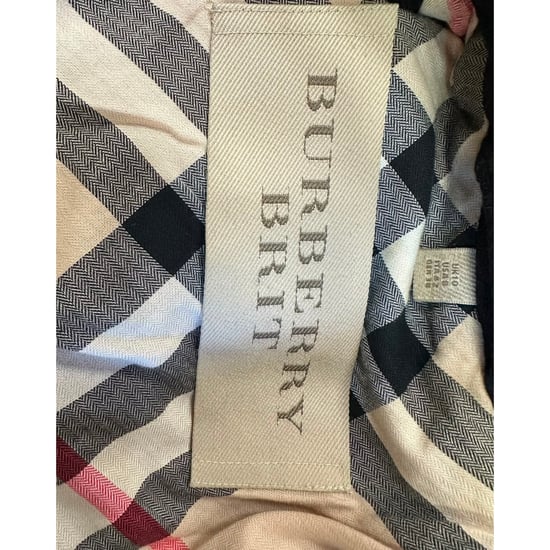 Burberry Brit double-breasted jas in zwarte wol - Image 5