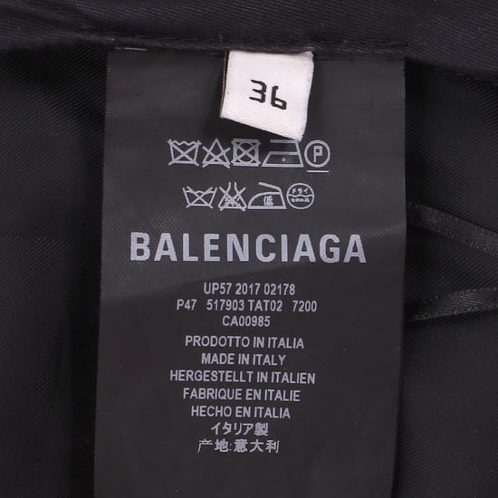 Balenciaga Tartan wollen rechte broek in gele wol - Image 5