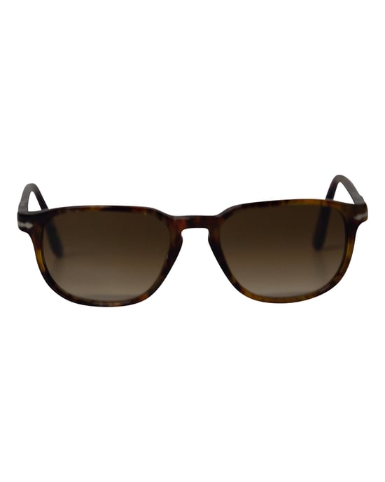 Ray-Ban gepolariseerde zonnebril in bruin en zwart acetaat. - Image 2