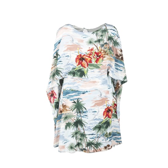 Valentino Hawaiiaanse couture capejurk - jaren '10 - Image 1