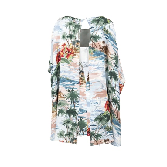 Valentino Hawaiiaanse couture capejurk - jaren '10 - Image 3