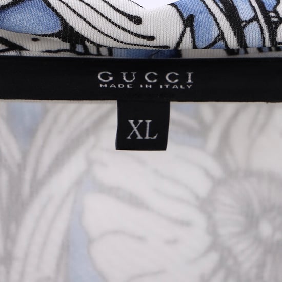 Gucci midi-wikkeljurk met bloemenprint in veelkleurige viscose - Image 4