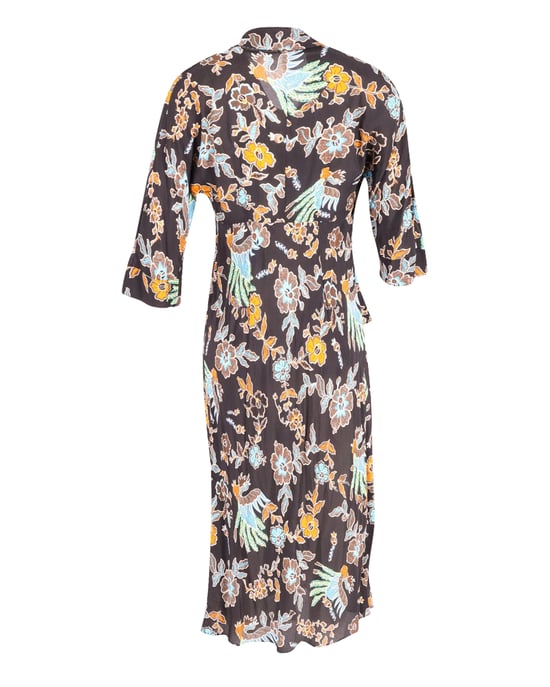 Diane Von Furstenberg Madalena wikkeljurk in veelkleurige viscose - Image 3