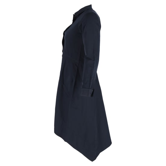 Jil Sander Hemdblousejurk in Marineblauwe Katoen - Image 2