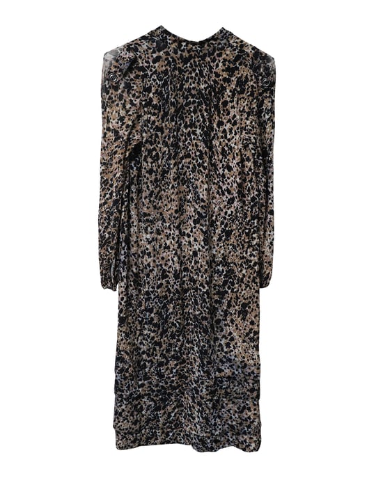 Burberry midi-jurk met print in veelkleurige rayon - Image 3