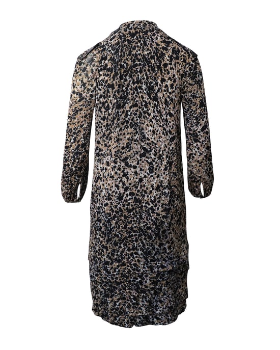 Burberry midi-jurk met print in veelkleurige rayon - Image 5