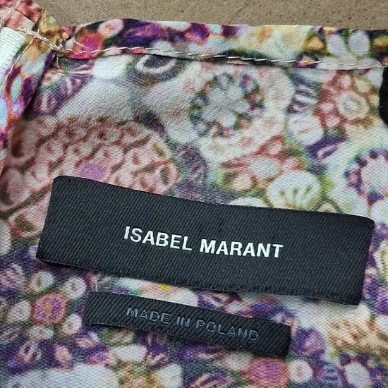 Isabel Marant Celina mini-jurk met bloemenprint in veelkleurige zijde - Image 3