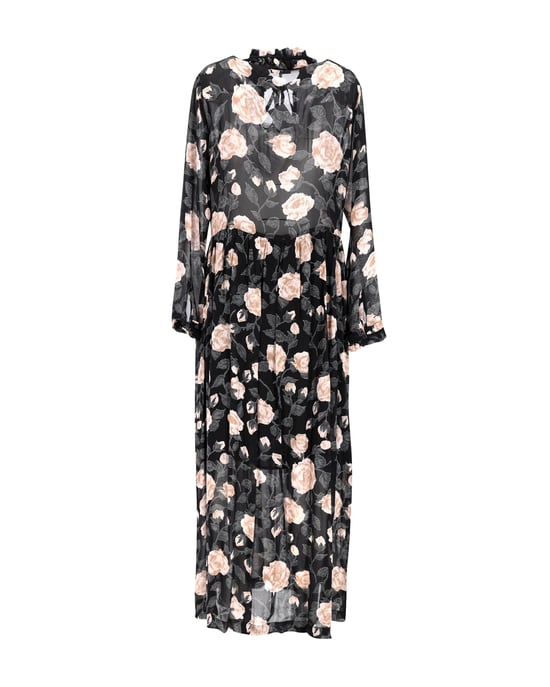 Ganni Carlton maxi-jurk van georgette met bloemenprint van viscose - Image 3