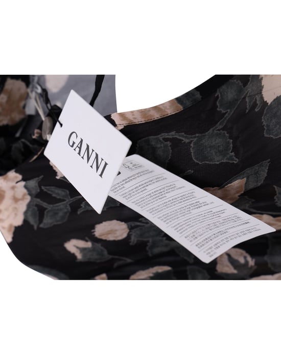 Ganni Carlton maxi-jurk van georgette met bloemenprint van viscose - Image 5