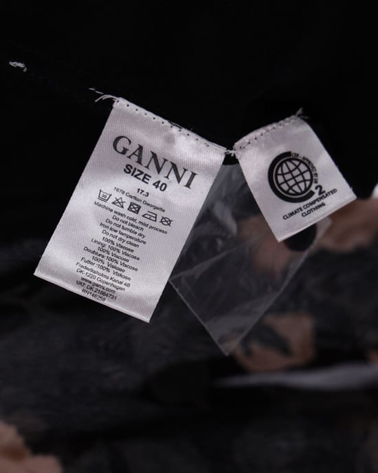 Ganni Carlton maxi-jurk van georgette met bloemenprint van viscose - Image 6