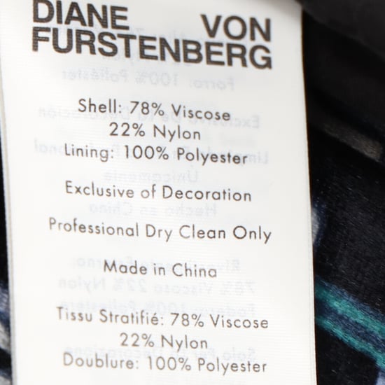 Diane von Furstenberg Chiana double-breasted blazer en broek van bedrukt fluweel in veelkleurige viscose. - Image 5