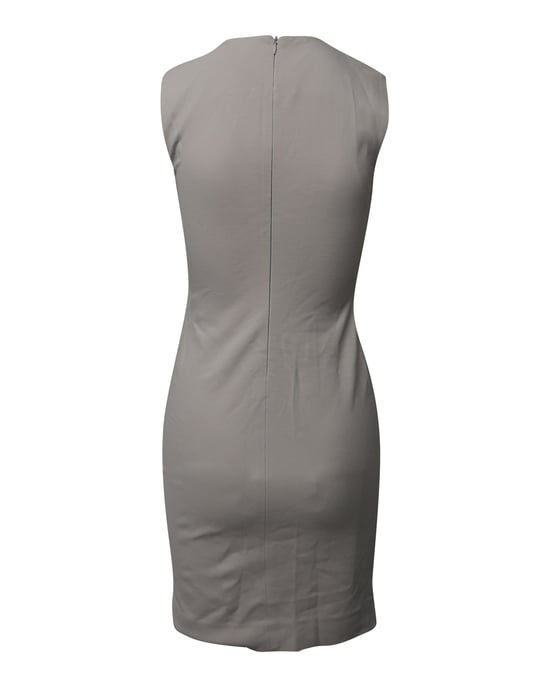 Diane Von Furstenberg Tilda Shift Dress in grijze viscose - Image 3