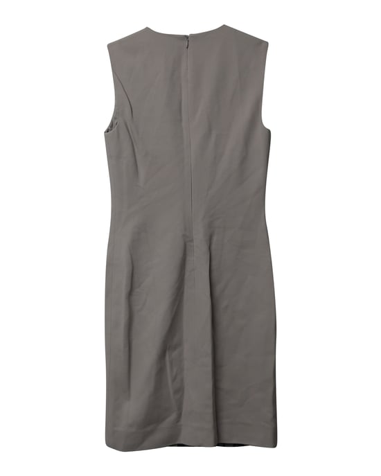 Diane Von Furstenberg Tilda Shift Dress in grijze viscose - Image 5