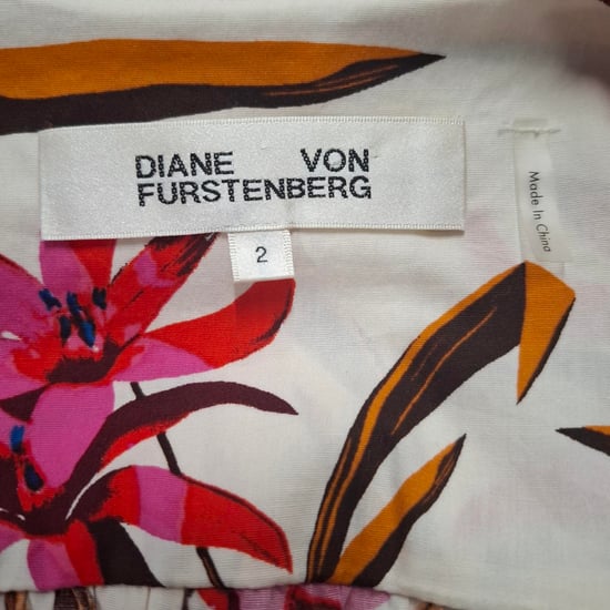 Diane Von Furstenberg midi-jurk met bloemenprint in veelkleurig katoen - Image 3