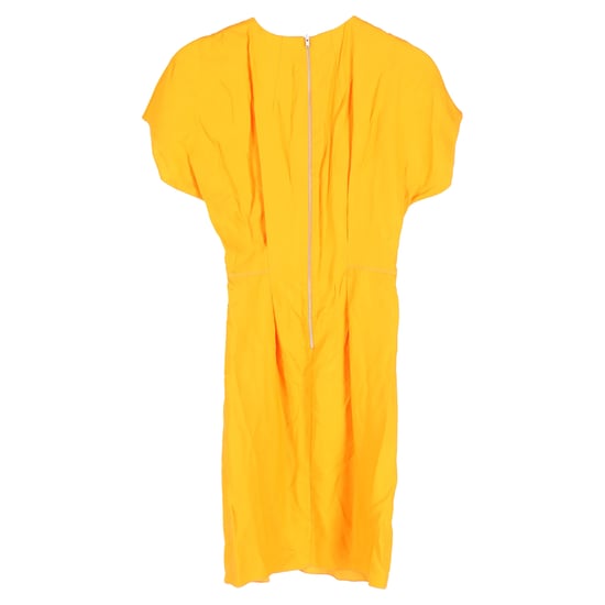 Acne Studios Crewneck Knie-lange Shiftjurk in Oranje Viscose - Image 2