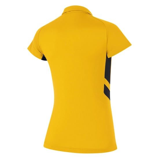 Nike Raglan-poloshirt met contrasterende panelen voor dames (Tour Geel/Zwart) - Image 2