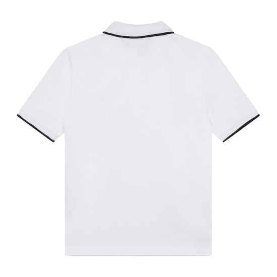 Boss Polo shirt met korte mouwen voor kinderen/Kinderen (Wit) - Image 2