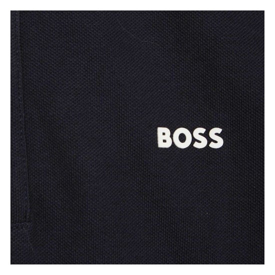 Boss Polo shirt met korte mouwen voor kinderen/Kinderen (Marine) - Image 3