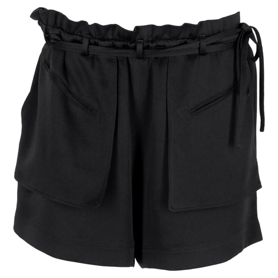Valentino Garavani Paperbag Shorts in zwarte viscose - Image 1