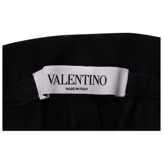 Valentino Garavani Paperbag Shorts in zwarte viscose - Image 4