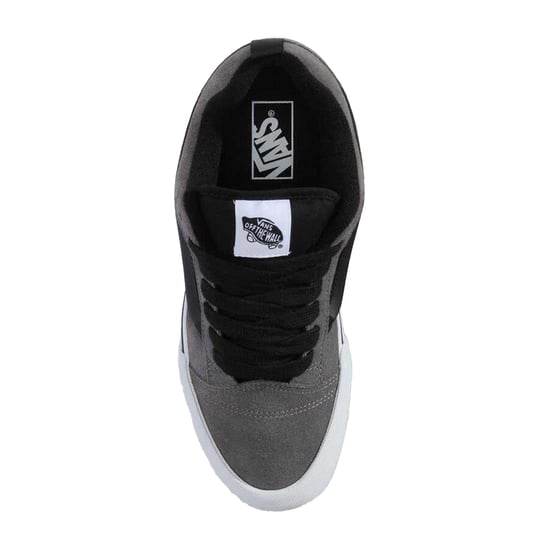 Vans Knu Skool gewatteerde suède skateschoenen voor heren (Tinnen) - Image 3