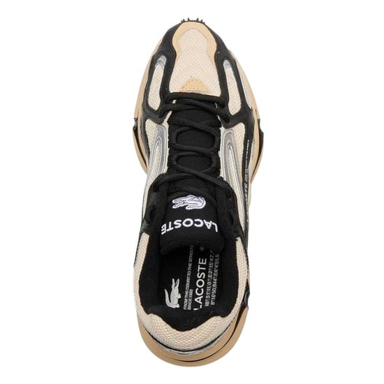 Lacoste Unisex-sportschoenen voor volwassenen L003 2K24 (Lichtbruin/Zwart) - Image 3