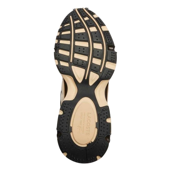 Lacoste Unisex-sportschoenen voor volwassenen L003 2K24 (Lichtbruin/Zwart) - Image 4