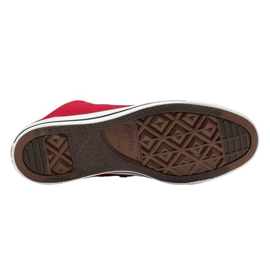 Converse Chuck Classic Hi hoge sneakers voor dames (Rood) - Image 4