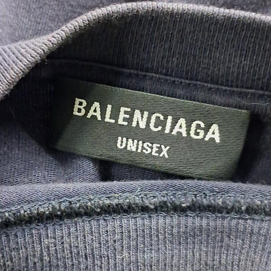 Balenciaga gelaagd T-shirt met lange mouwen in veelkleurig katoen - Image 5