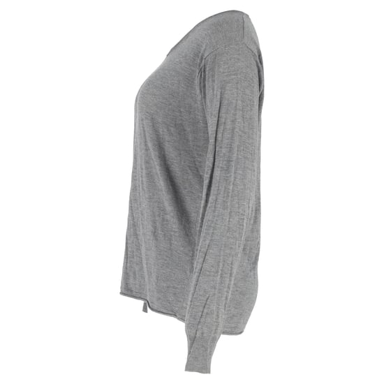 Alexander Wang T-shirt met ronde hals en lange mouwen in grijs katoen - Image 2