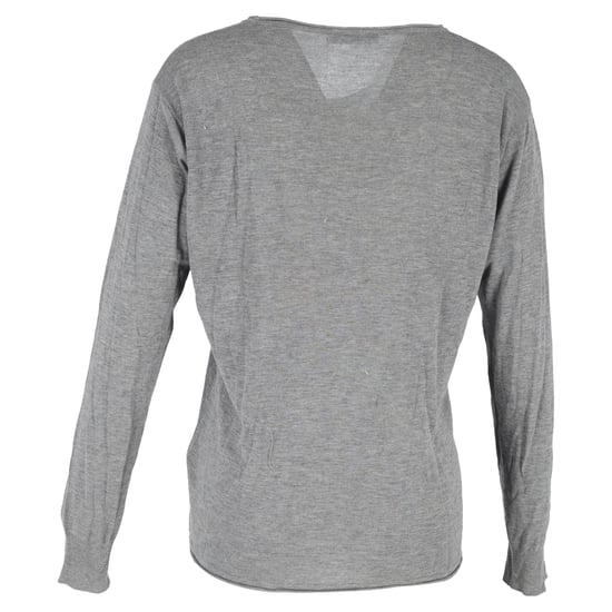 Alexander Wang T-shirt met ronde hals en lange mouwen in grijs katoen - Image 3