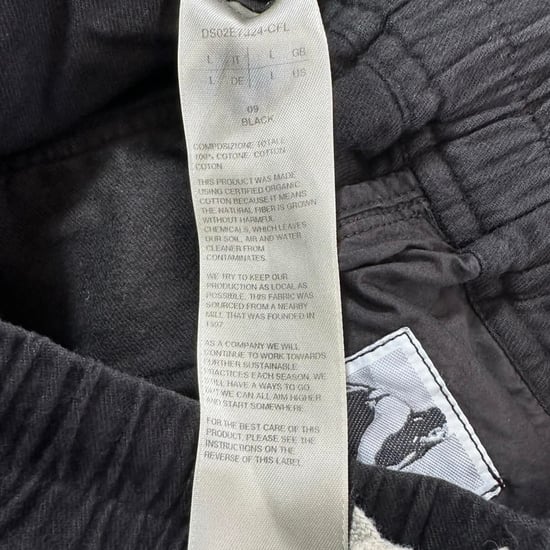 Rick Owens DRKSHDW cargobroek van zwart katoen - Image 3