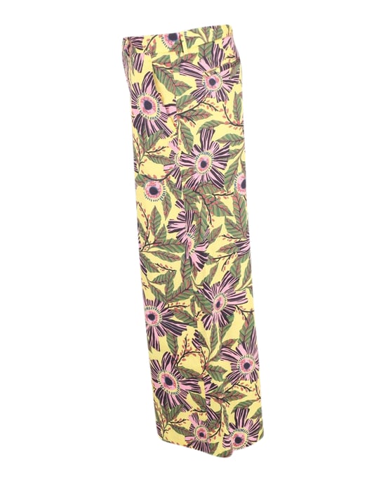 Red Valentino bedrukte broek met wijde pijpen in veelkleurig polyester - Image 2