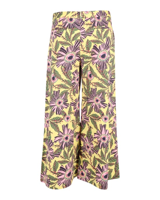 Red Valentino bedrukte broek met wijde pijpen in veelkleurig polyester - Image 3