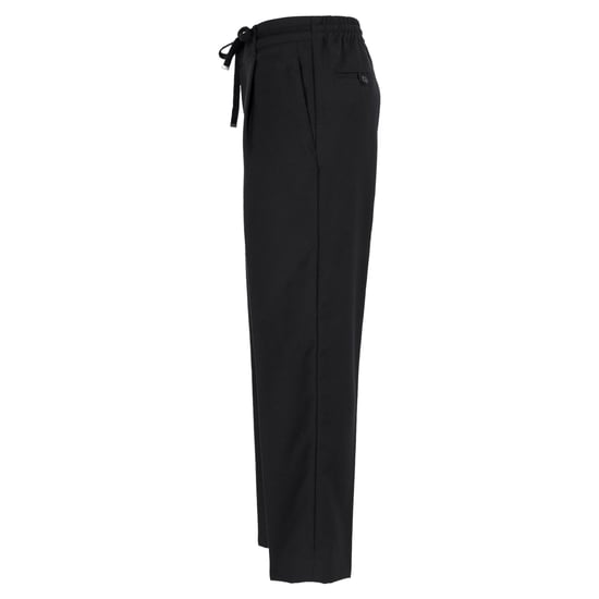 Saint Laurent joggingbroek met taps toelopend trekkoord in zwarte wol - Image 2