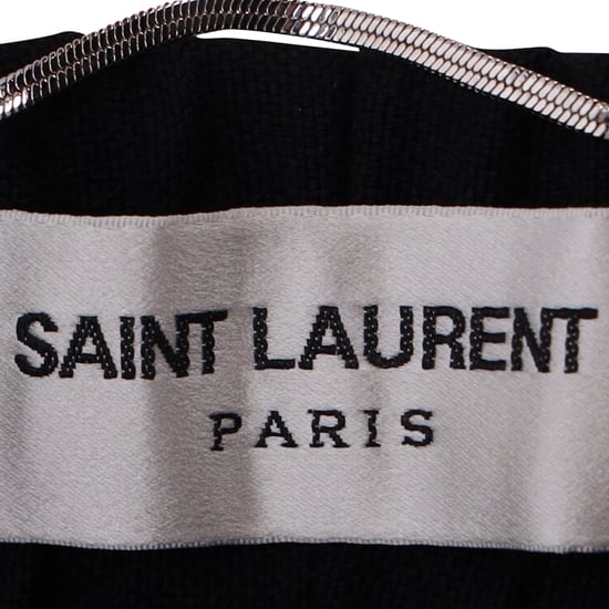 Saint Laurent joggingbroek met taps toelopend trekkoord in zwarte wol - Image 4