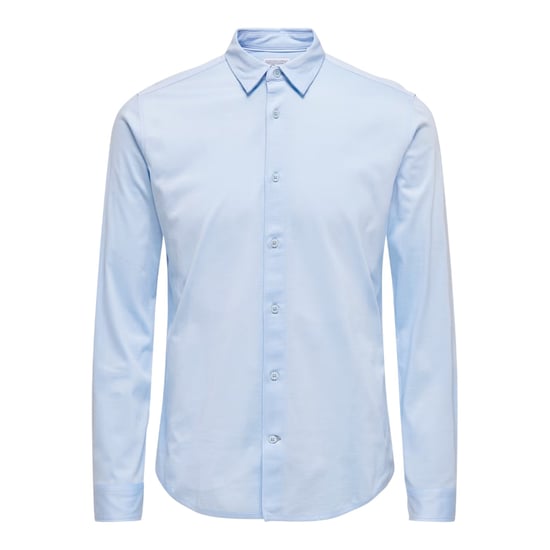 Only Heren Regular Shirt Met Lange Mouwen (Kasjmierblauw) - Image 2