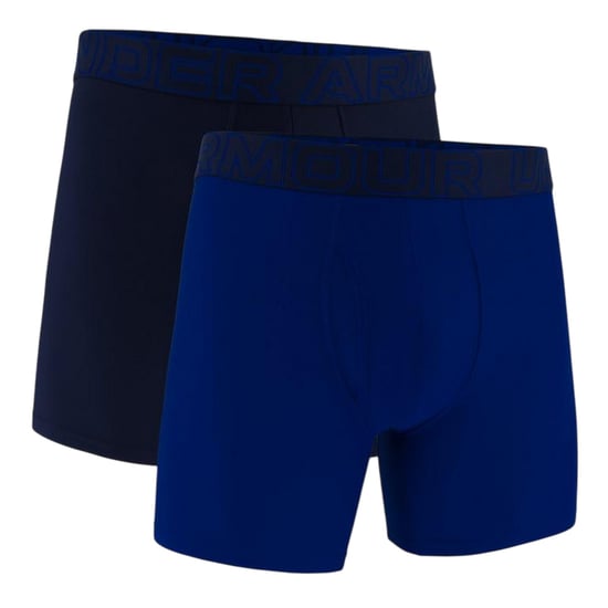 Under Armour Tech-boxershorts voor heren (set van 2) (Grijsblauw gemêleerd) - Image 2