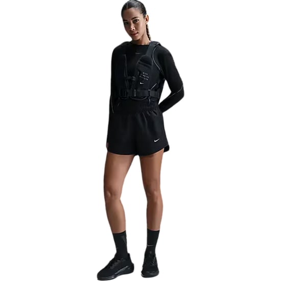 Nike Tempo Dri-FIT hardloopshort met middelhoge taille voor dames (Zwart) - Image 1