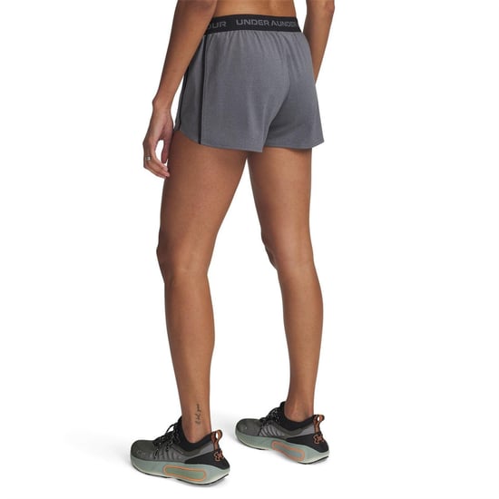 Under Armour Play Up 2-in-1-short voor dames (Rots/Zwart) - Image 2