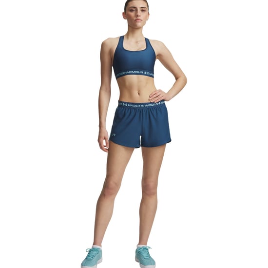 Under Armour Play Up 2-in-1-short voor dames (Blauw) - Image 1