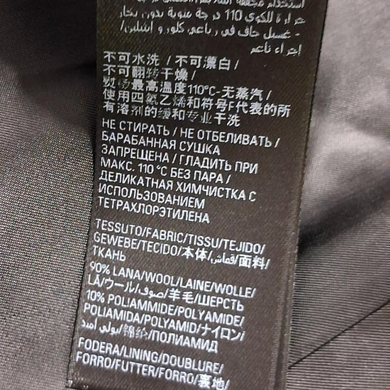 Balenciaga Deconstructed Check Coat in grijze wol - Image 6