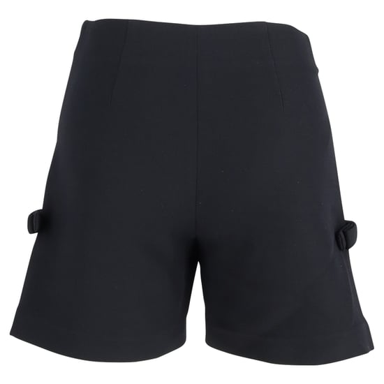 Fendi shorts met strikdetail in zwarte wol - Image 3