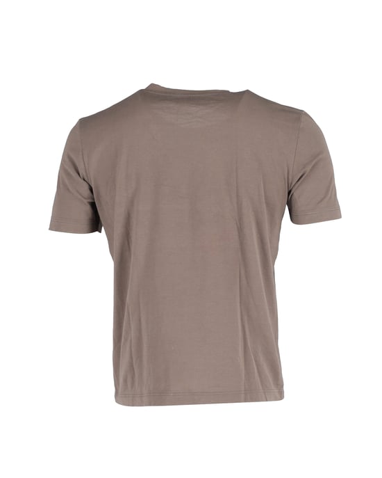 Louis Vuitton T-shirt met streepjesdetails in bruin katoen - Image 3