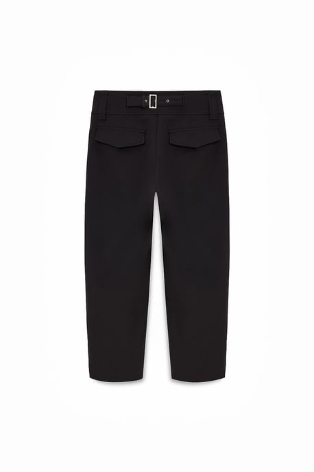 Dames Hoge Taille Wijde Capri Broek - Image 6