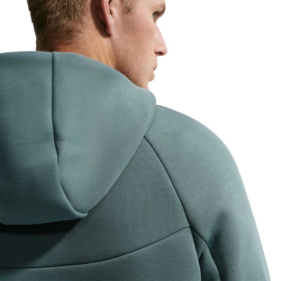 Nike Heren-hoodie met ritssluiting en chevronpatroon (Leisteen) - Image 4