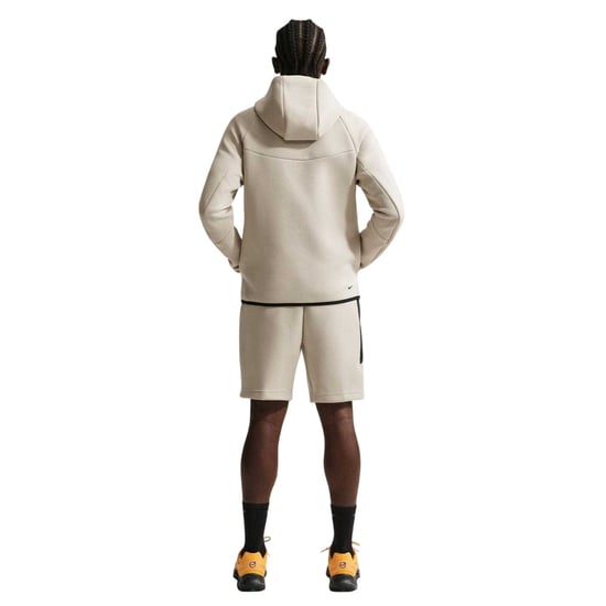 Nike Heren-hoodie met ritssluiting en chevronpatroon (Crème) - Image 2