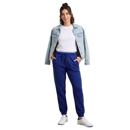Pieces Dames Zware Joggingbroek (Blauw) - Image 4
