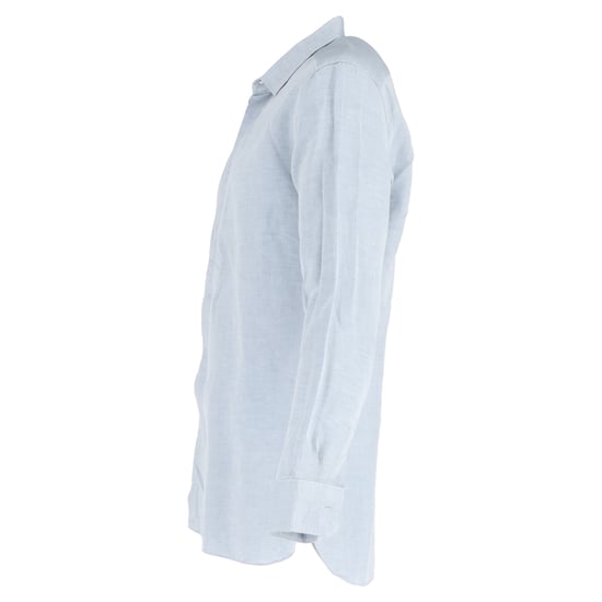 Ermenegildo Zegna overhemd met lange mouwen en knoopsluiting in blauw katoen - Image 2