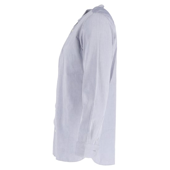Ermenegildo Zegna overhemd met lange mouwen en knoopsluiting in blauw katoen - Image 2